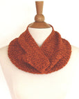Gabo Hat & Cowl, Ambah O'Brien Print Knitting Pattern