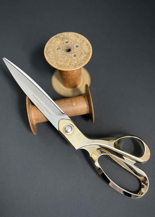 Green Bell Professional Tailor's Shears. 12"