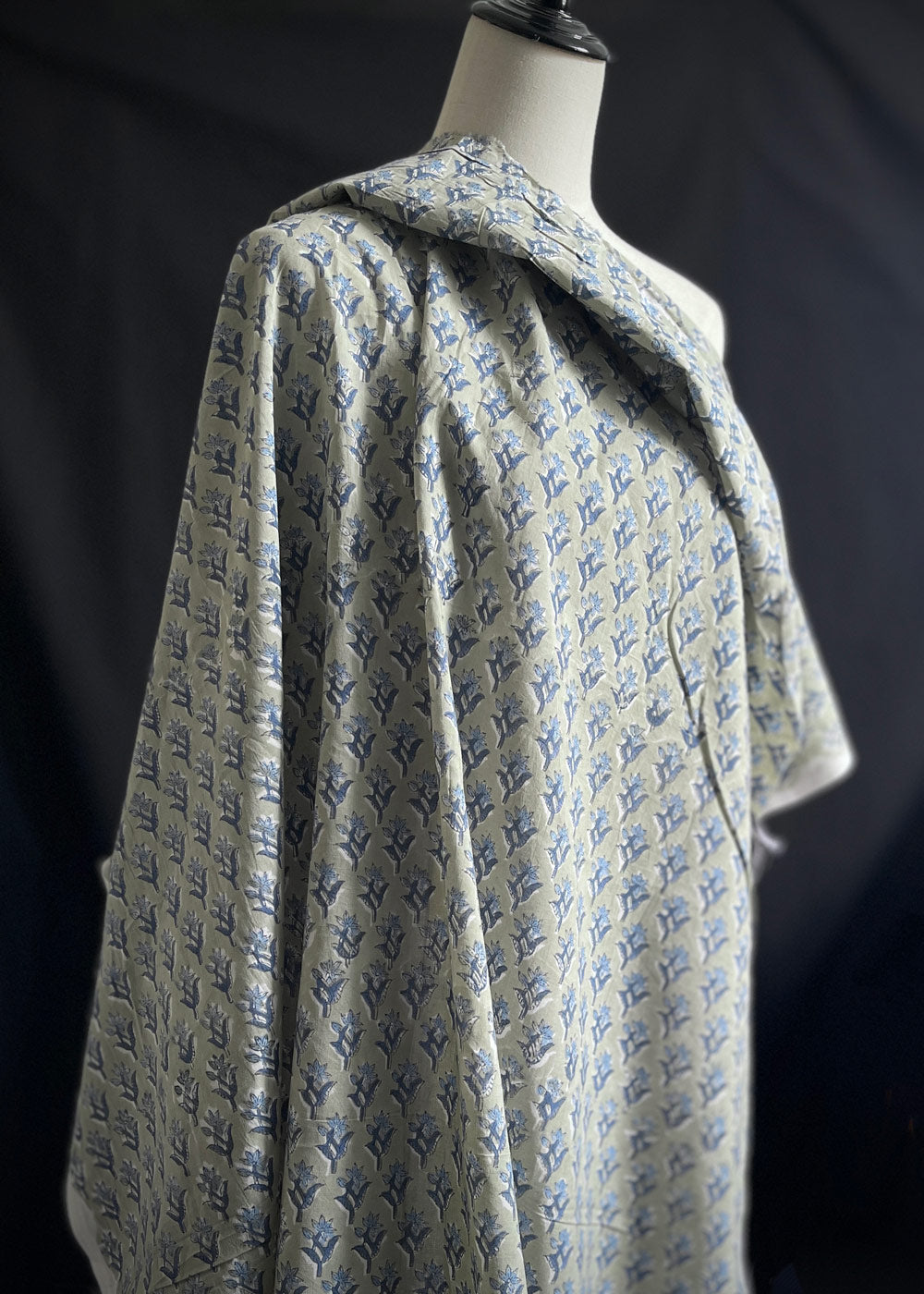 Hand Printed Cotton - Anis