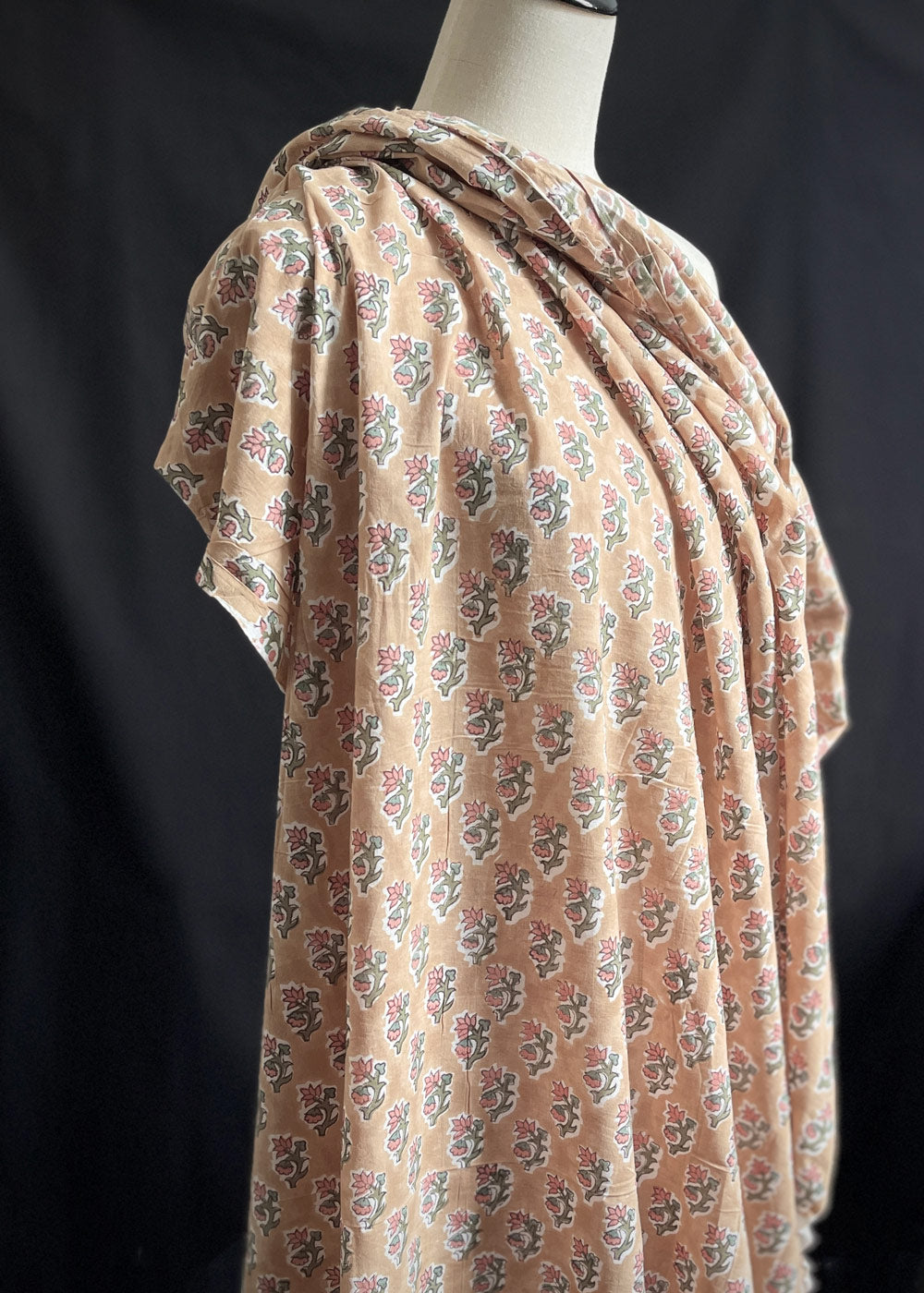 Hand Printed Cotton - Grace