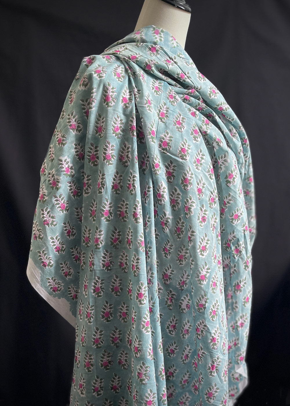 Hand Printed Cotton - Sprig
