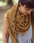 Hipster Shawl, Joji. Print Knitting Pattern