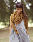 Hipster Shawl, Joji. Print Knitting Pattern