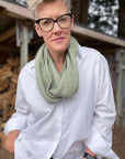 Hootenanny Cowl, Miss Maude. Print Knitting Pattern
