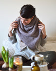 I Smell Snow Shawl, Mandarine's Knitting Pattern