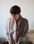 I Smell Snow Shawl, Mandarine's Knitting Pattern