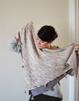 I Smell Snow Shawl, Mandarine's Knitting Pattern