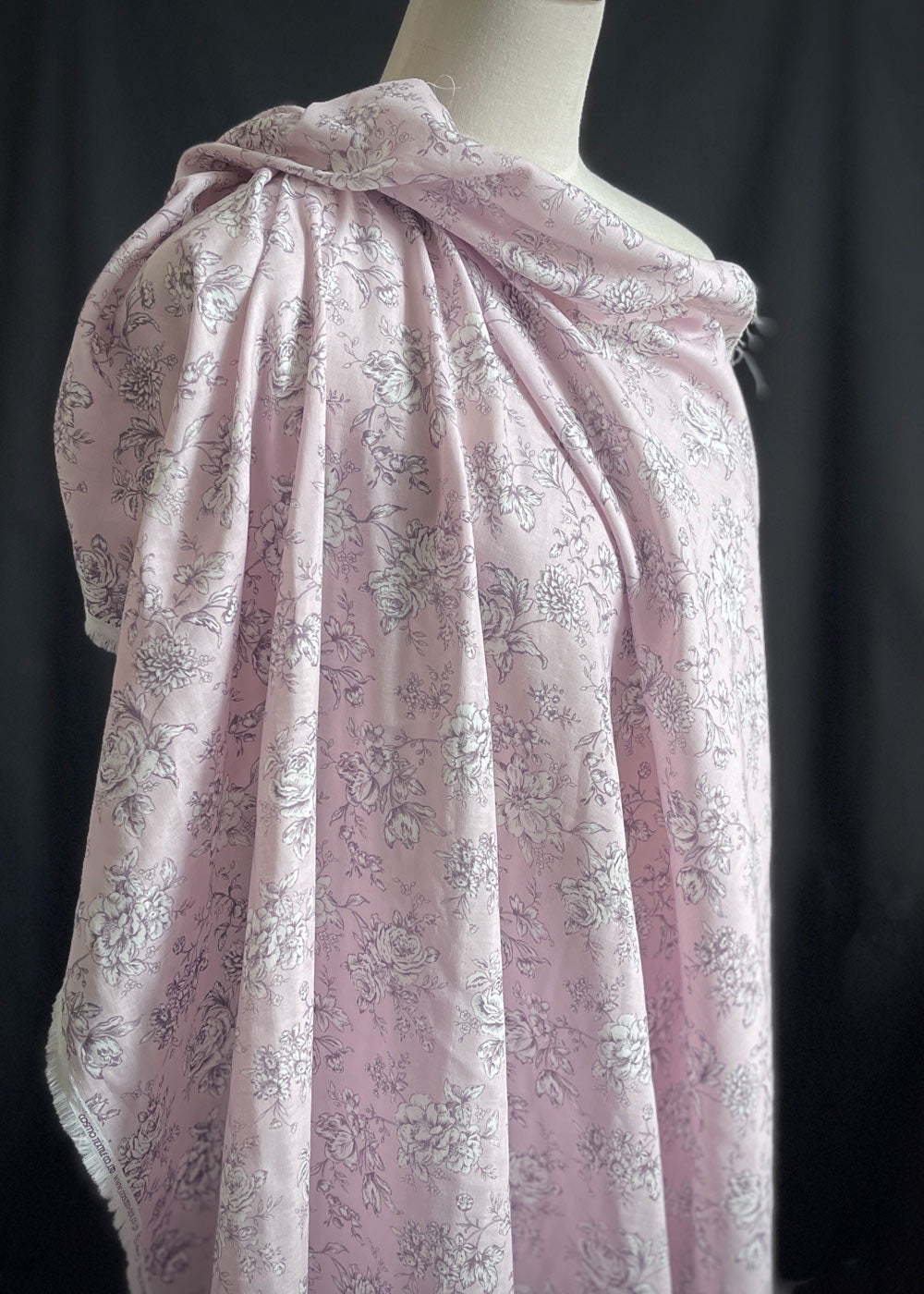 Cotton Double Gauze - Jardin Rose