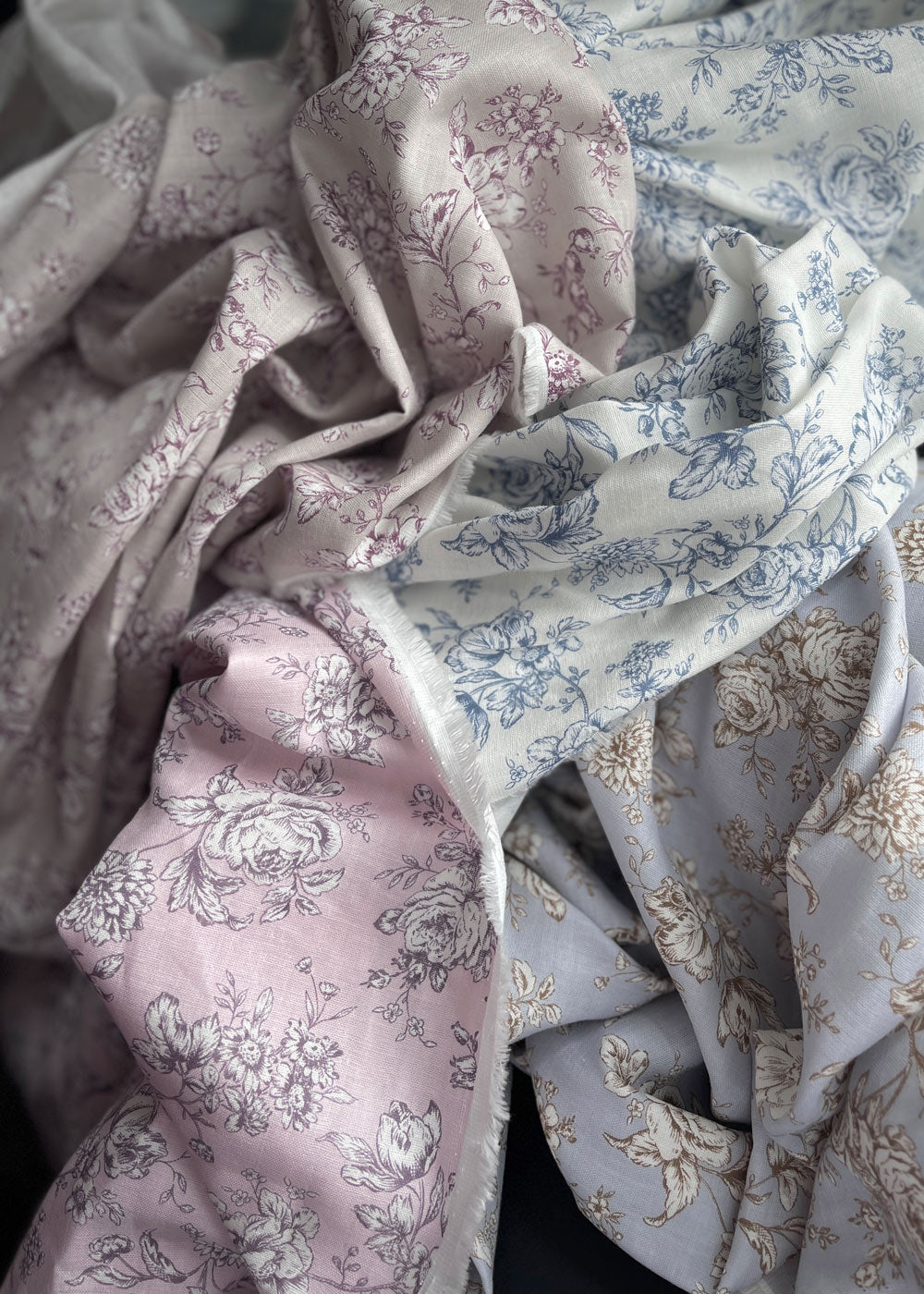 Cotton Double Gauze - Jardin Rose
