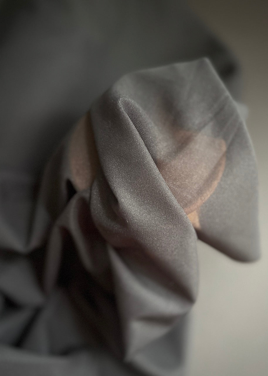 Interfacing - knit, light/mid weight. BLACK