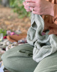 Hootenanny Cowl, Miss Maude. Print Knitting Pattern