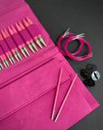 Lykke Knitting Needle Set. 5”, BLUSH PINK