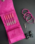 STARTER SET: Lykke 3.5" Knitting Needle Set, BLUSH PINK