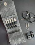 STARTER SET: Lykke 3.5" Knitting Needle Set, DRIFTWOOD