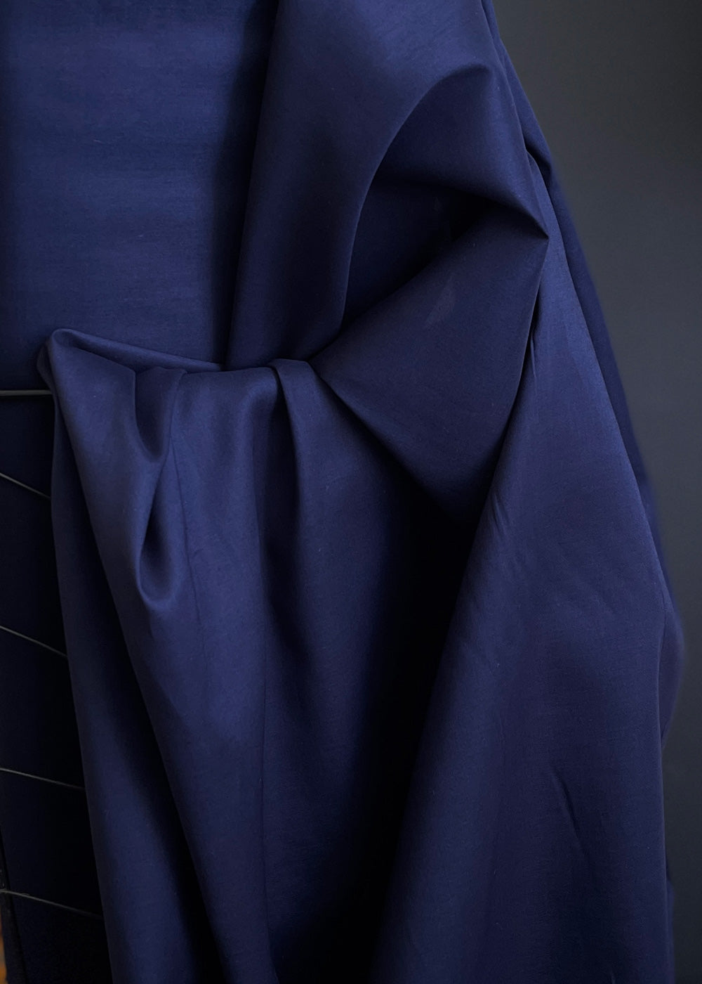 Go To Organics - Cotton Voile, Navy