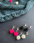Miss Maude Roses Stitch Markers