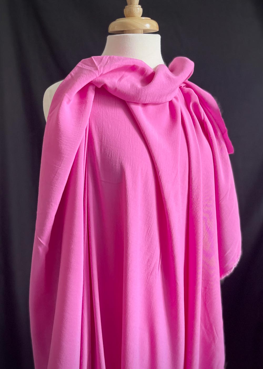 Viscose Moss Crepe - Island Lime