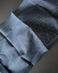 Sashiko Cotton Fabric - Navy Coaster