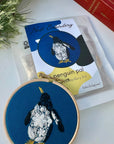 Penguin Pal - Embroidery Hoop Kit, Nest Embirdery