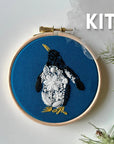 Penguin Pal - Embroidery Hoop Kit, Nest Embirdery