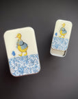 Duck & Flower Notions Tin