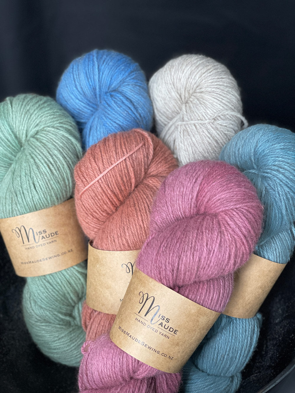 Miss Maude Paihamu 4ply - Merino Possum Yarn, Quince