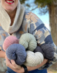 Hootenanny Cowl, Miss Maude. Print Knitting Pattern