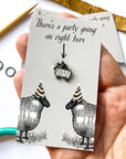 Party Sheep Stitch Marker
