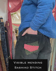 Sashiko Inspired Mending Stick and Stitch Patterns - Vol 2