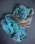 Prosper Yarn. Legend Merino Yak Silk Fingering. Piha