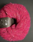 Rowan Yarn. Fine Tweed Haze - Rose Bright Pink 003