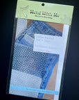 Sashiko Hitomezashi Inspired Mending Stick and Stitch Patterns