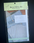 Sashiko Inspired Mending Stick and Stitch Starter Pack
