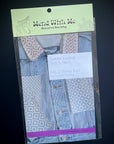 Sashiko Inspired Mending Stick and Stitch Patterns - Vol 2