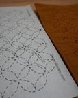 Sashiko Inspired Mending Stick and Stitch Patterns - Seven Treasures