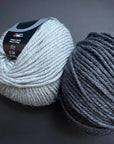 Sesia Yarn. New One Merino 12ply. Charcoal Marl