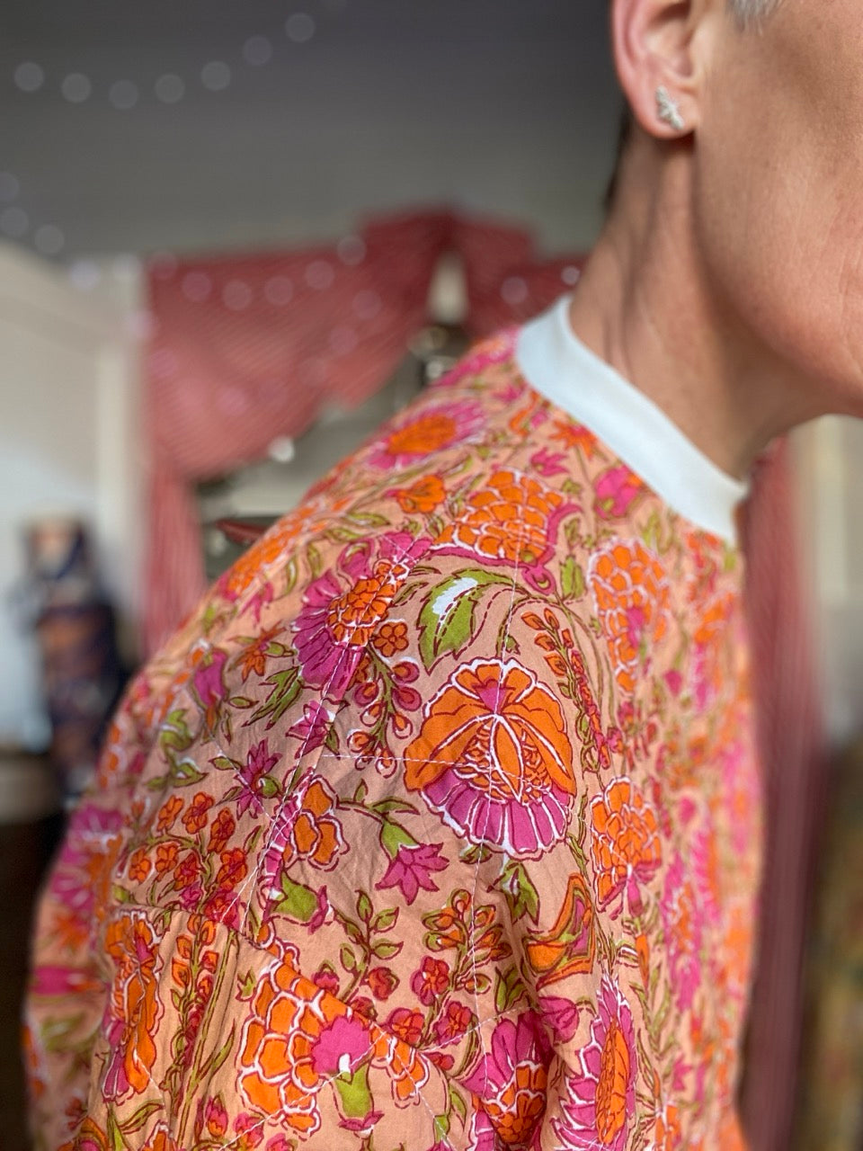 Hand Printed Cotton - Marigold