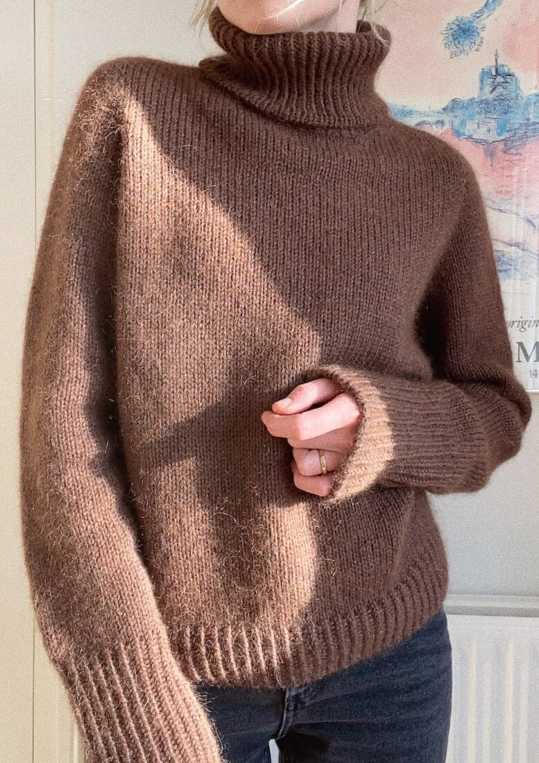 Terrazzo Sweater. Petite Knit. Knitting Pattern