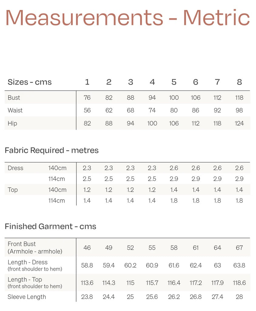 Papercut Patterns, Tide Dress and Top