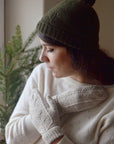Treehouse Mitts, Mandarine's Knitting Pattern
