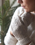 Treehouse Mitts, Mandarine's Knitting Pattern