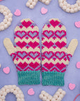Where Love Grows Mittens, Tellybean Knits Knitting Pattern