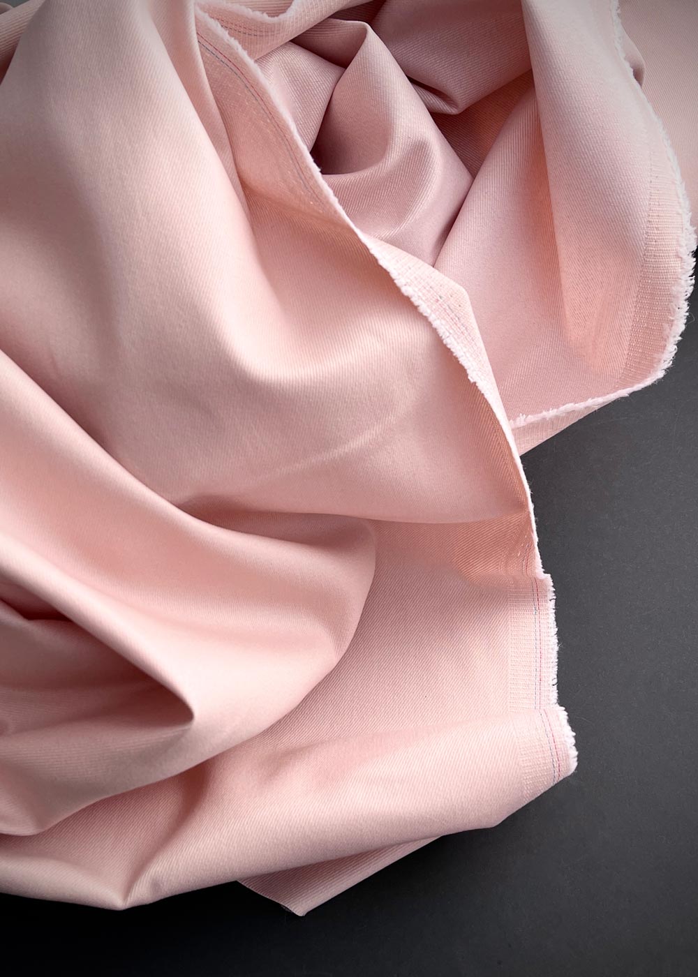 Woodside Stretch Denim, 8oz. Shell Pink