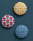 Zizashi Japanese Embroidery Kit - Garden Buttons