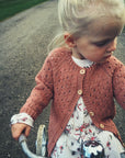 Anna's Summer Cardigan, Petite Knit. Knitting Pattern
