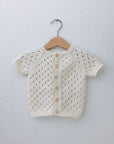 Anna's Summer Cardigan, Petite Knit. Knitting Pattern