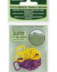 Clover Triangle Stitch Markers