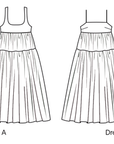Papercut Patterns, Celestia Dress