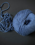 Chaska. Muhu Baby Alpaca 8ply Airforce Blue (756)