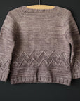 Chuck Sweater, Frogginette. Print Knitting Pattern